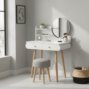 ArtJum Toaletný stolík SCANDI biela | CM-891920 vyobraziť