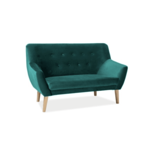 Signal Pohovka NORDIC 2 VELVET | zelená vyobraziť