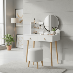 ArtJum Toaletný stolík SCANDI 3 biela | CM-989276 vyobraziť