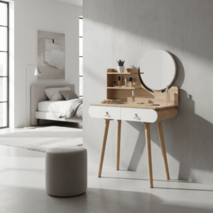 ArtJum Toaletný stolík SCANDI biela | CM-324282 vyobraziť