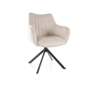 Signal Stolička AZALIA VELVET | béžová vyobraziť