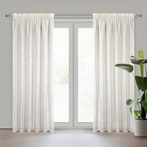 ArtFir Záves KARLI P | prírodná 140 x 270 cm vyobraziť