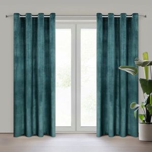 ArtFir Zatemňovací záves MELANIE K | tmavomodrá 140 x 250 cm vyobraziť