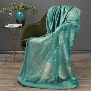 ArtFir Deka GINKO 2 | tyrkysová 150 x 200 cm vyobraziť