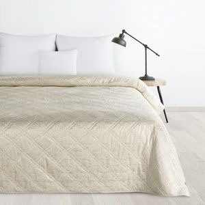 ArtFir Prikrývka na posteľ LUIZ | krémová 170 x 210 cm vyobraziť