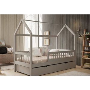 ArtAdrk Detská posteľ GALICJA | sivá 80 x 180 cm vyobraziť