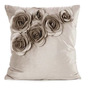 ArtFir Obliečka na vankúš FLORES 1 | béžová 45 x 45 cm vyobraziť