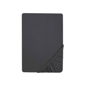 Biberna Napínacia džersejová plachta (titánová, 90 – 100 x 200 cm) vyobraziť