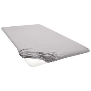 Biberna Napínacia plachta na vrchný matrac (sivá, 180 – 200 x 200 cm) vyobraziť