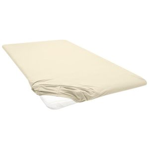 Biberna Napínacia plachta na vrchný matrac (champagne, 180 – 200 x 200 cm) vyobraziť