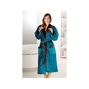 Gözze Dámsky/pánsky župan (petrolejová, S) vyobraziť