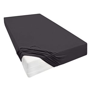 Biberna Napínacia plachta (antracitová, 90 – 100 x 200 – 220 cm) vyobraziť