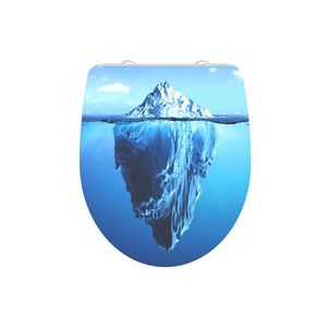 Schütte WC doska so spomaľujúcim mechanizmom (ľadovec) vyobraziť