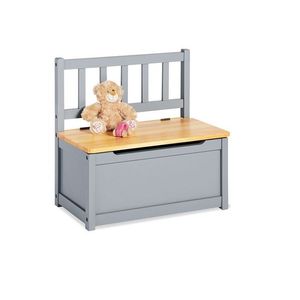 Pinolino Detská lavica s úložným priestorom Fenna (antracitová) vyobraziť
