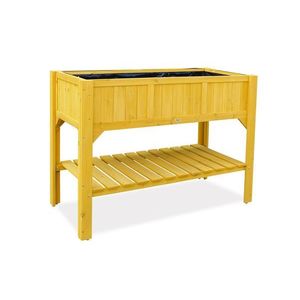 HABAU Vyvýšený záhon s odkladacou plochou (prírodná) vyobraziť