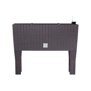 Prosperplast Truhlík so zavlažovacím systémom Rato Case High (tmavookrová, 60 x 46 x 25 cm (Š x V x H)) vyobraziť