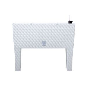 Prosperplast Truhlík so zavlažovacím systémom Rato Case High (biela, 80 x 62 x 33 cm (Š x V x H)) vyobraziť