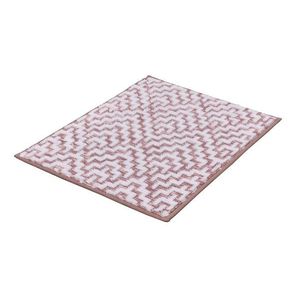 Kleine Wolke Koberček do kúpeľne Botany (bledoružová, 50 x 60 cm) vyobraziť