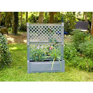 KHW Kvetináč s mriežkou, 110 l (sivá) vyobraziť