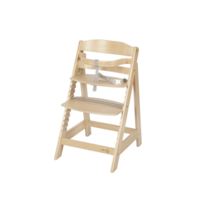 roba Detská drevená vysoká jedálenská stolička Sit Up (prírodná) vyobraziť