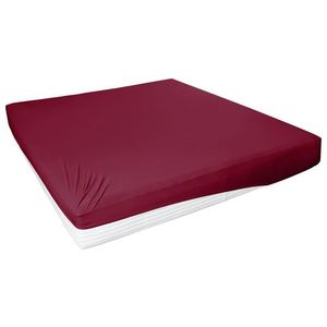 Primera Džersejová napínacia plachta (bordová, 90 – 100 x 200 cm) vyobraziť