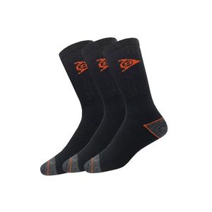 DUNLOP Pánske pracovné ponožky, 3 páry (čierna, 39/42) vyobraziť