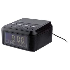 SILVERCREST® Rádiobudík s nabíjaním Qi a Bluetooth® (čierna) vyobraziť