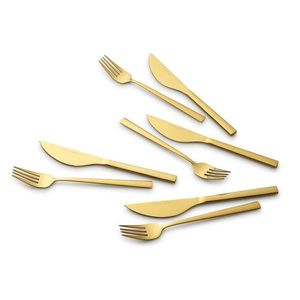 ECHTWERK Príbor na pizzu Bari (zlatá, 8-dielna súprava) vyobraziť