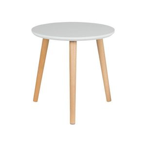 LIVARNO home Stolík, Ø 40 cm (biela) vyobraziť