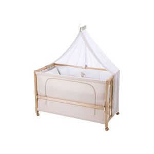 roba Detská postieľka Room Bed, 60 x 120 cm (medvedík so srdiečkom, prírodná) vyobraziť