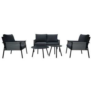 Quadrato Outdoor Sedacia súprava Textilen, 5-dielna vyobraziť