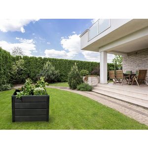 KHW Vyvýšený záhon Demeter, antracitová (336 l, M) vyobraziť