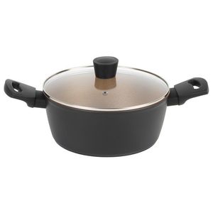 Russell Hobbs Hliníkový hrniec Opulence, čierny/zlatý (24 cm) vyobraziť