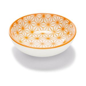 ERNESTO® Misky/Misky na omáčku/Porcelánové lyžičky (miska na omáčku/biela/oranžová) vyobraziť