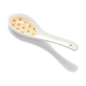 ERNESTO® Misky/Misky na omáčku/Porcelánové lyžičky (porcelánová lyžička/biela/oranžová) vyobraziť