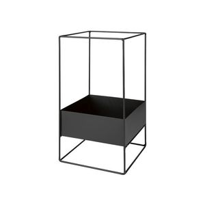 LIVARNO home Kvetináč s kovovým stojanom (hranatý) vyobraziť
