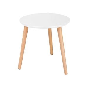 LIVARNO home Stolík, Ø 40 cm (biela) vyobraziť