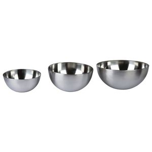 ERNESTO® Súprava misiek z nehrdzavejúcej ocele, 3-dielna vyobraziť