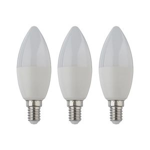 LIVARNO home LED žiarovky (sviečka, 6 W, E14, 3 kusy) vyobraziť