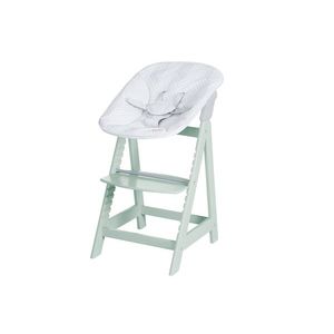 roba Detská vysoká stolička Born Up Zickzack 2 v 1 (mentolová) vyobraziť