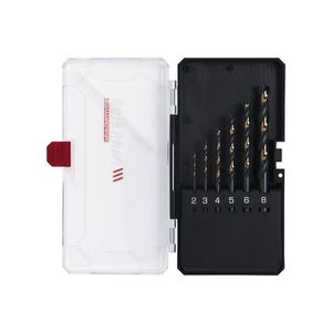 PARKSIDE PERFORMANCE® Súprava vrtákov PBSP 3 A1, 6-dielna/7-dielna (turbo HSS vrtáky, 6-dielna súprava) vyobraziť