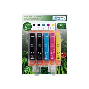 UNITED OFFICE® Náplne do tlačiarne HP Multipack (Multipack 903, 5 kusov) vyobraziť
