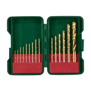 PARKSIDE® Súprava bitov a vrtákov PBB 4 A1 (súprava HSS špirálových vrtákov, 15-dielna) vyobraziť