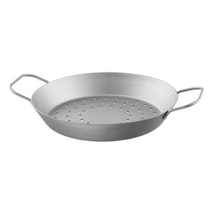 GRILLMEISTER Železná grilovacia panvica (železná panvica 28 cm, dierovaná) vyobraziť