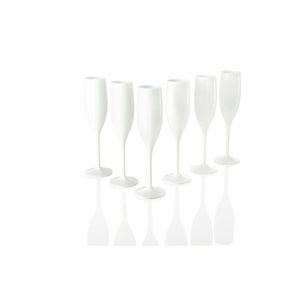 ERNESTO® Súprava pohárov, 6-dielna (poháre na sekt, biela) vyobraziť