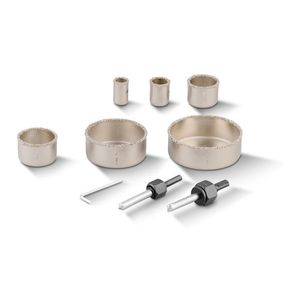 PARKSIDE® Súprava dierovacích píl, 9-dielna (karbid) vyobraziť