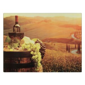 LIVARNO home Doska na krájanie (veľká, motív vína) vyobraziť