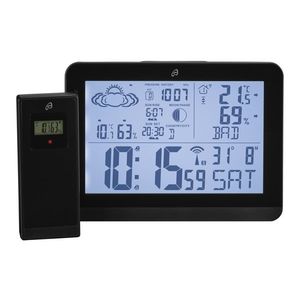 AURIOL® Meteostanica (čierna) vyobraziť