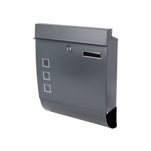 LIVARNO home Poštová schránka (sivá) vyobraziť