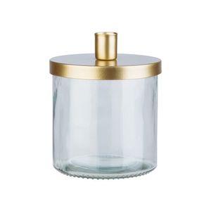 LIVARNO home Sklenená dekorácia (svietnik na vysoké sviečky) vyobraziť